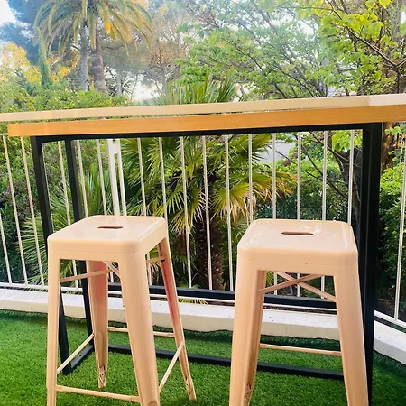 Appartement T2 A 50 Metres De La Mer, Belle Vue Sur Vegetation Saint-Raphaël